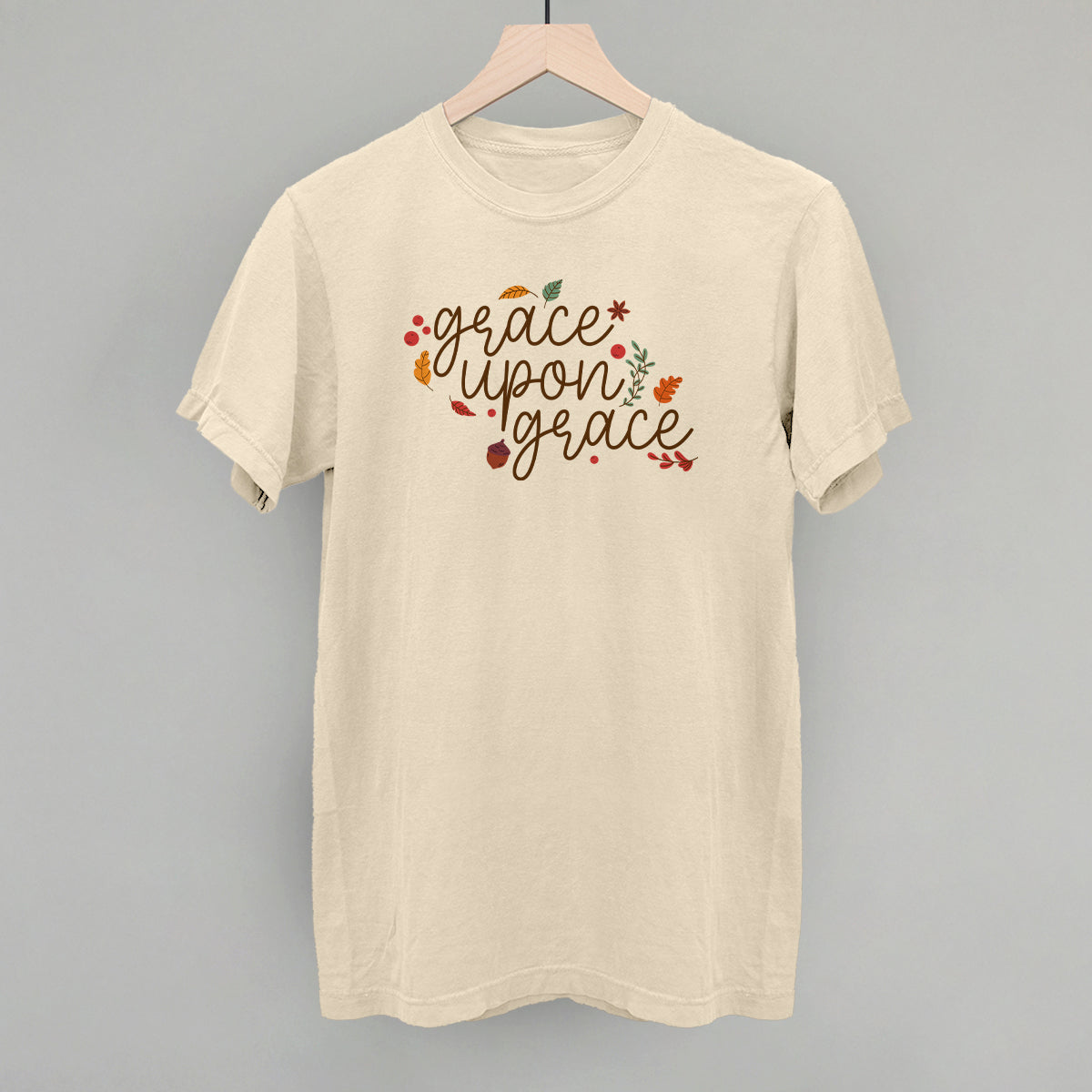 Grace Upon Grace Leaves T-Shirts, Hoodie, Sweatshirt | WearSparks.com (Image 4)