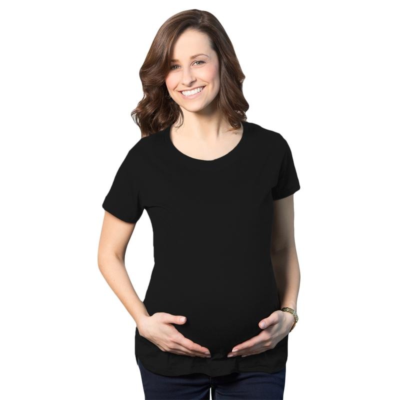 Comfortable Womens Maternity Shirts Blank Pregnancy Shirts Plain Fitted Tees Funny Graphic Maternity Tee Cute Pregnancy...