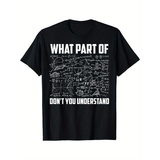 Comfy Graphic Tee - Breathable, Soft, Round Neck, Short Sleeve, Fashion Print Top for Spring Summer Holiday Leisure Vacation