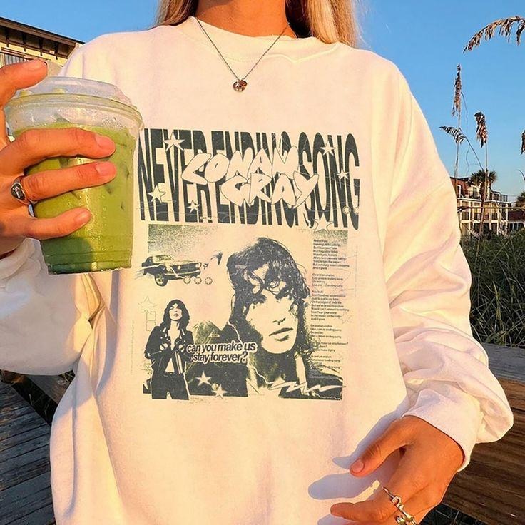 Conan Gray Never Ending Song Crewneck, Music Fans Merch T-Shirts, Hoodie, Sweatshirt | WearSparks.com