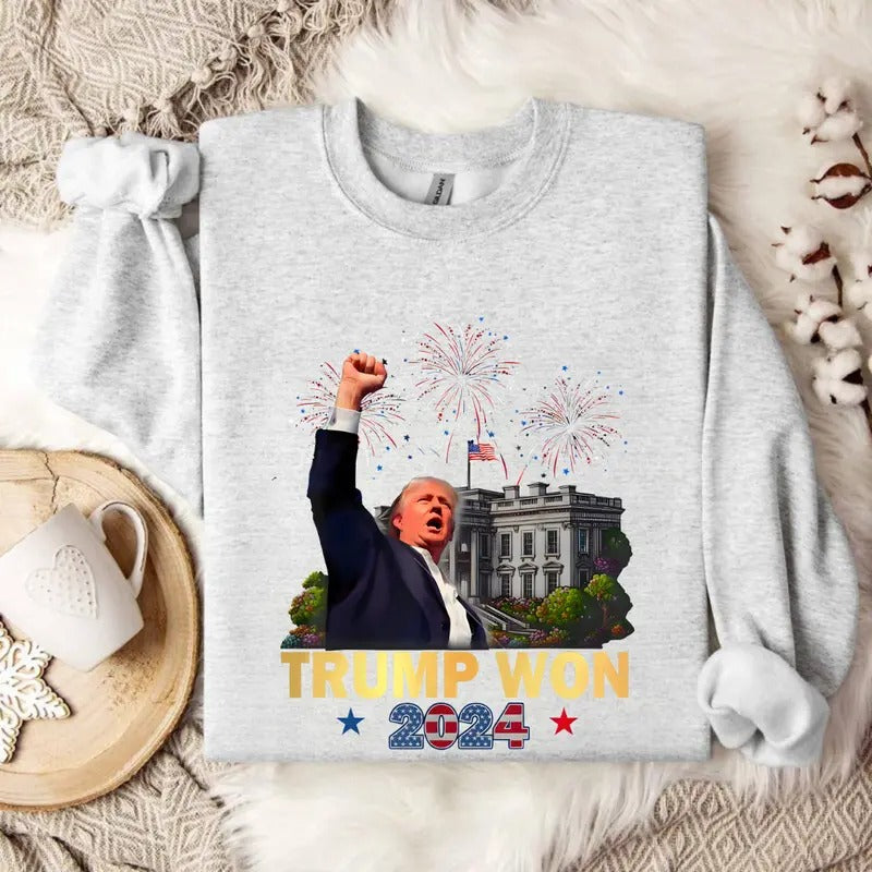 Congratulations Our Daddy Shirt, White House Trump 2024 Shirt, Funny Trump T-Shirt, Trump Sweatshirt, Trump Gift,...
