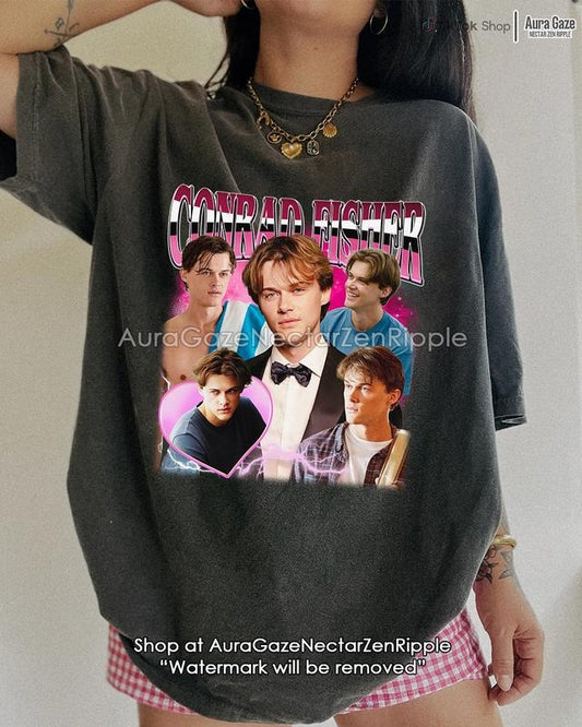 Conrad Fisher Comfort Colors Unisex Tshirt For Fan, Team Conrad Tee, The Summer I Turned Pretty Retro Bootleg Shirt,...