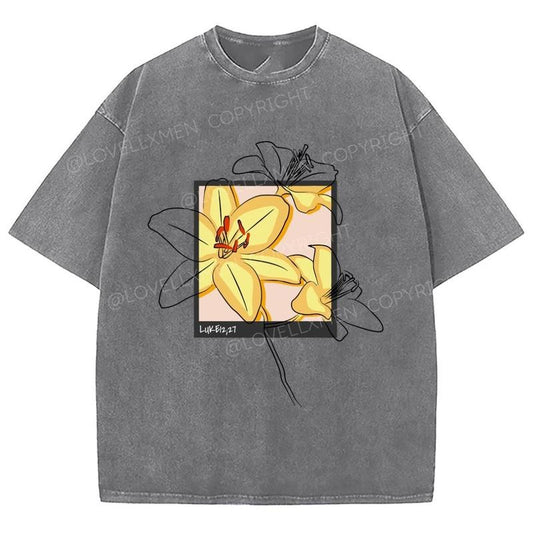 Consider How The Wild Flowers Grow Unixes Washed T-Shirt, Christian Jesus  t shirts, Vintage 90s Graphic Tee Gift Cotton...