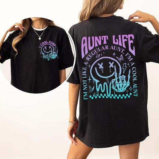 Cool Aunts Shirt Cool Aunt Shirt Mothers Day Shirts Gift For Her Elder Emomotherhoodnew Aunt Shirtmama Shirtaunt Life...