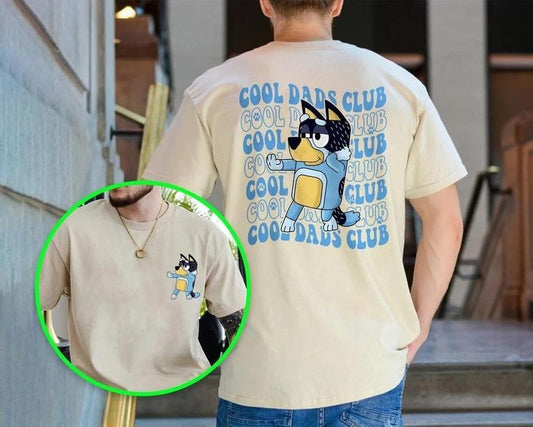 Cool Dad Bluey Shirt, Bluey Father's Day Shirt, Bandit Cool Dad Club T-shirt, Dad Birthday Gift, Bluey Rad Dad Club Shirt...