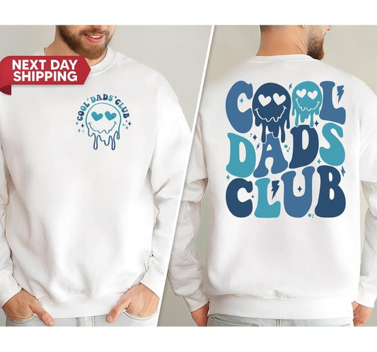 Cool Dads Club Shirt Cool Dads Club Sweatshirt Funny Dad Crewneck Gift For Dad Father's Day Gift Pregnancy Announcement...