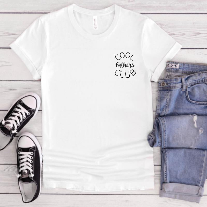 Cool Fathers Club Shirt Fathers Day Tee Cool Father T-shirt Father Tee Funny Father T-shirt New Fathers Tee Funny Fathers...