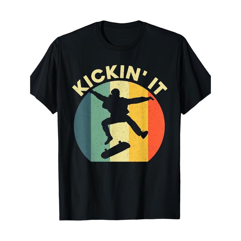 Cool Skateboarding Art for Men Women Skateboarding Tee 100% cotton Tee Made in USA Hoodie, Sweatshirt | WearSparks.com