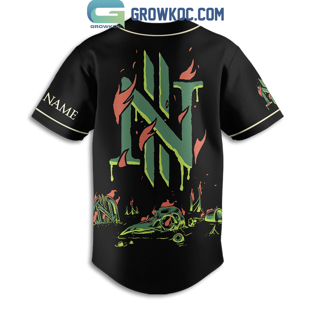 Copenhell Music Love Fan Personalized Baseball Jersey