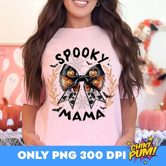 Coquette Halloween Spooky Mama Spooky Season Retro Halloween Spooky Vibes Fall Halloween Shirt Hoodie, Sweatshirt