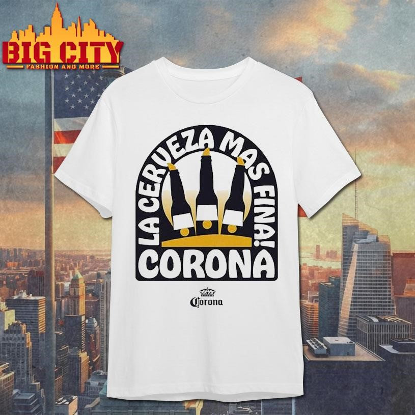 Corona La Cerveza Mas Fina Beach Bum Shirt