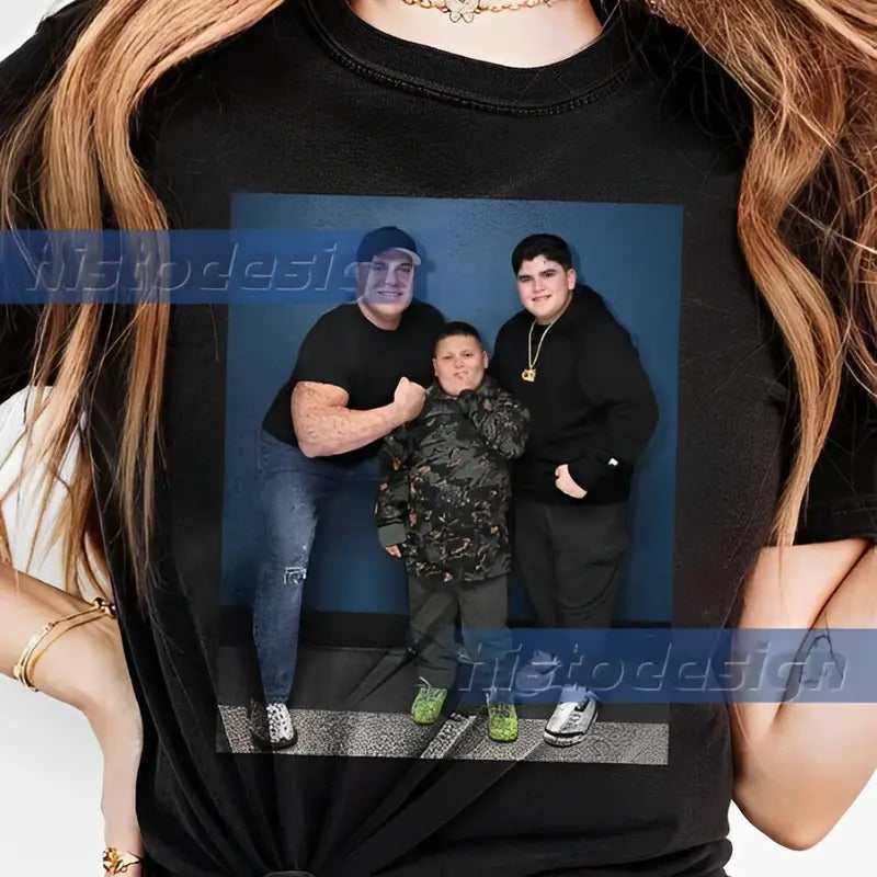 Costco guys Jimmy Fallon Rizzler T-shirts V2 - Meme T-Shirt, Crew Neck, Slight Stretch, Breathable & Wear-Resistant,...
