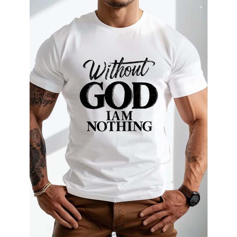 [Cotton T-Shirt] 100% Cotton Men's Summer T-Shirt