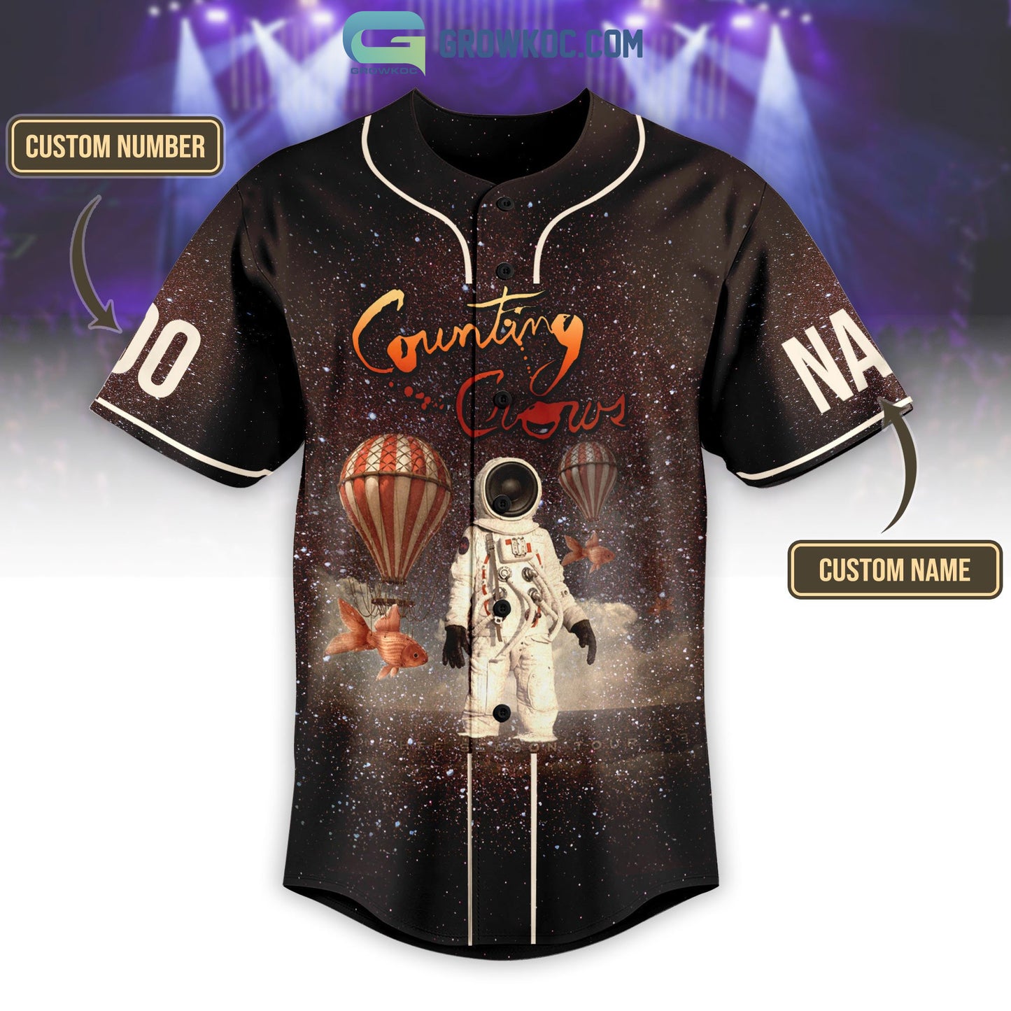 Counting Crowns Banshee Season Tour 2023 Personalized Baseball Jersey