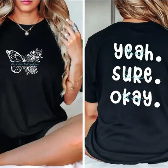 Country Music Vintage Shirt, Yeah Sure Okay T-Shirt, K Ballerini Shirt Hoodie, Sweatshirt | WearSparks.com