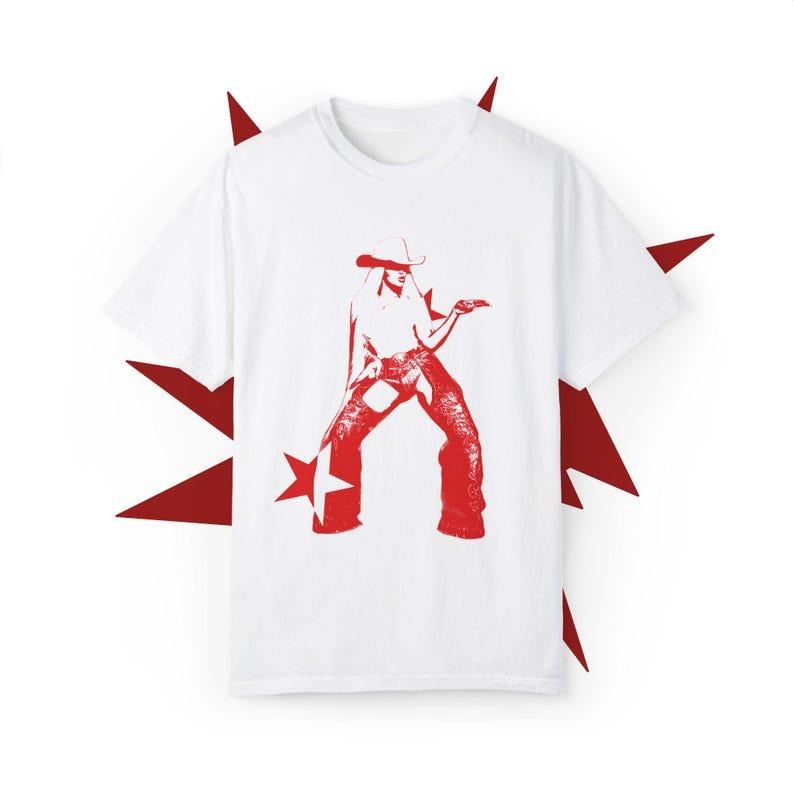 Cowboy Hot Hit Tour 2025 Fan Graphic Tee, Classic Retro 90s Style Hoodie, Sweatshirt | WearSparks.com