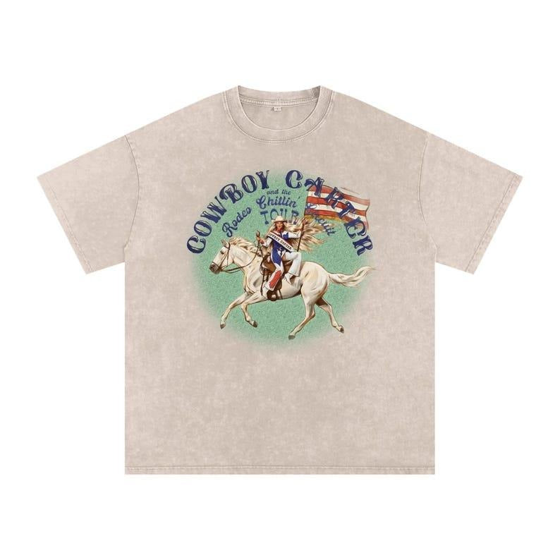 Cowboy Tour 2025 Hot Vibes Graphic Tee, Retro 90s Fan Shirt Hoodie, Sweatshirt | WearSparks.com