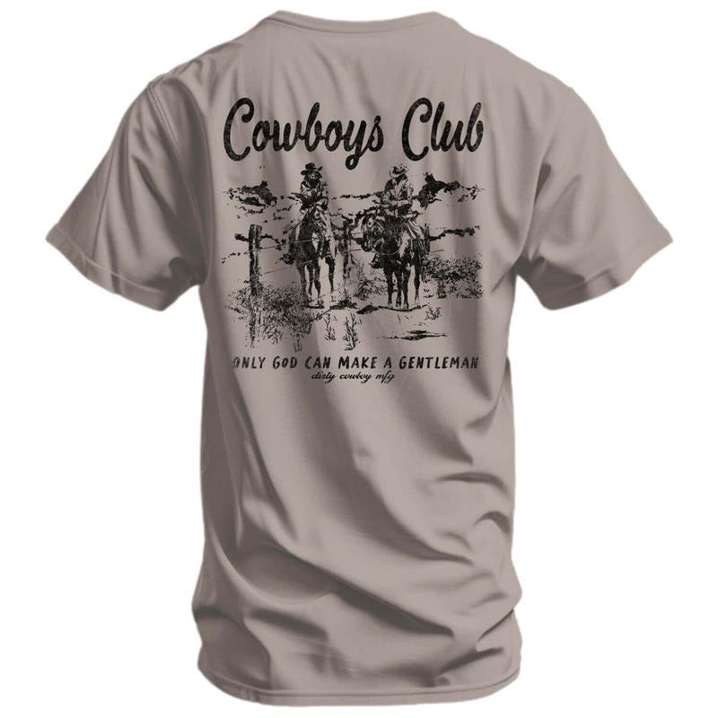 Cowboys Club Men's T-Shirt, Funny Adult Shirt, For Gift. Hoodie, Sweatshirt | WearSparks.com