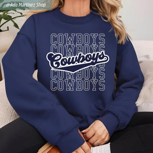 Cowboys Family Team Mascot sweatshirt, Cowboys Football sweatshirt, Game Day Cowboys sweatshirt, Cowboys Fan, Cowboys...