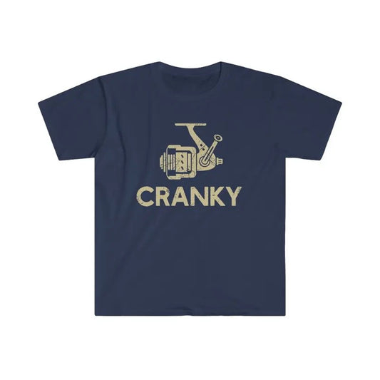 Cranky T-shirt, Funny Fishing Shirt, Fishing Reel Tee, Fisherman Gift, Fisher Man Tee Hoodie, Sweatshirt | WearSparks.com