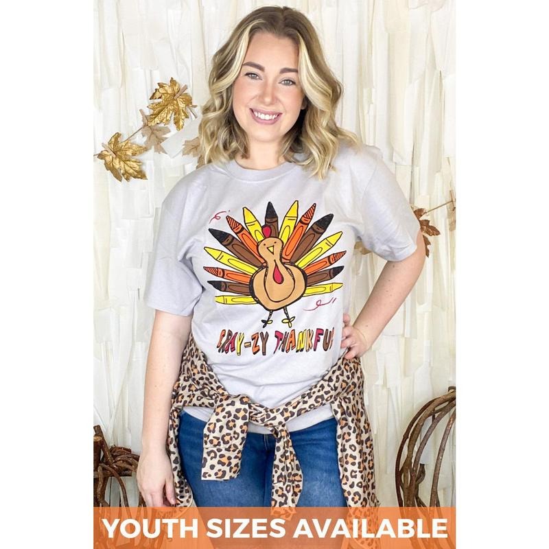 Cray-zy Thankful T-Shirt Hoodie, Sweatshirt | WearSparks.com