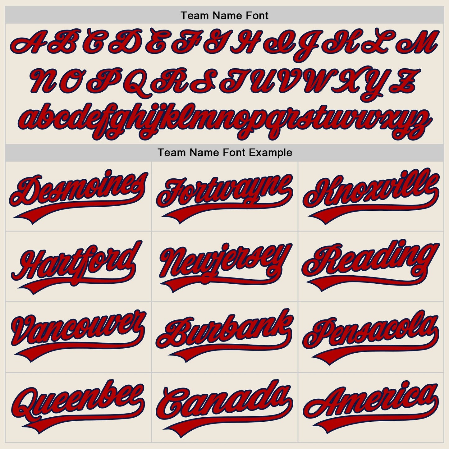 Custom Cream Red-Navy Authentic Baseball Jersey
