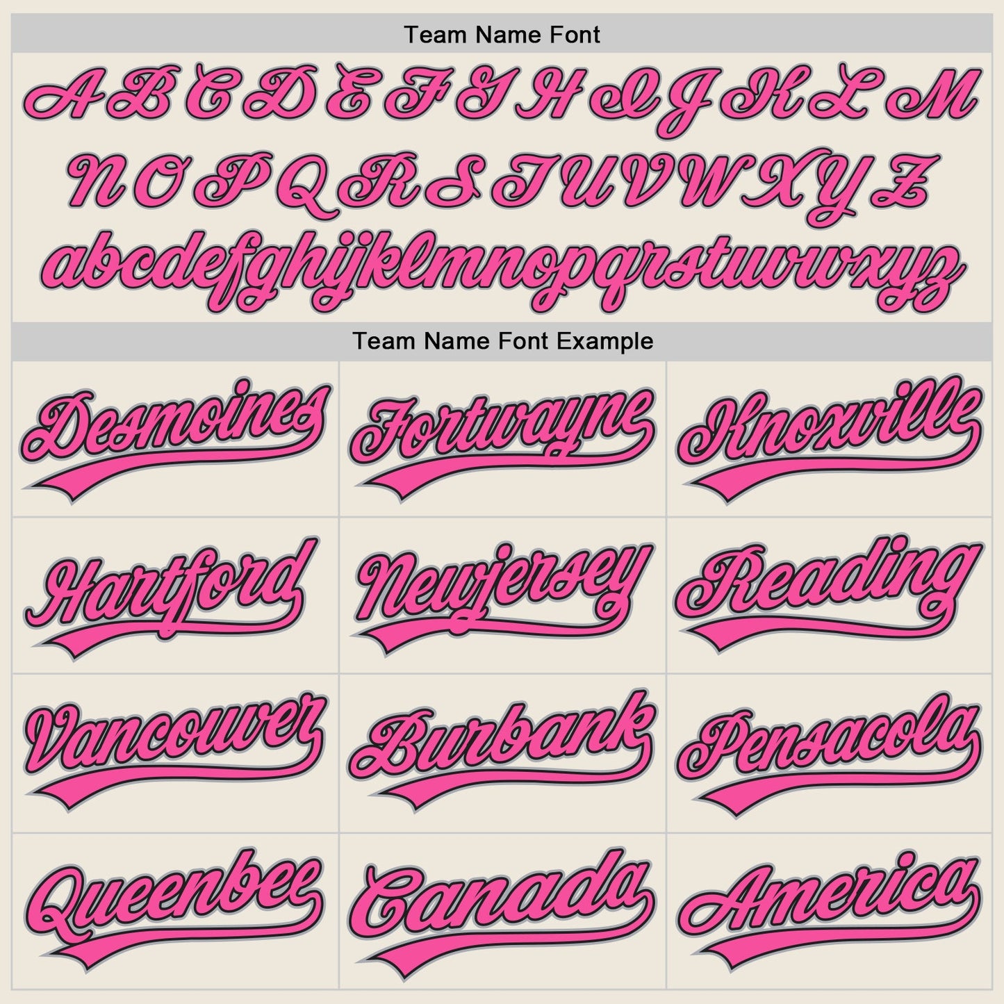 Custom Cream Gray Black-Pink Authentic Baseball Jersey