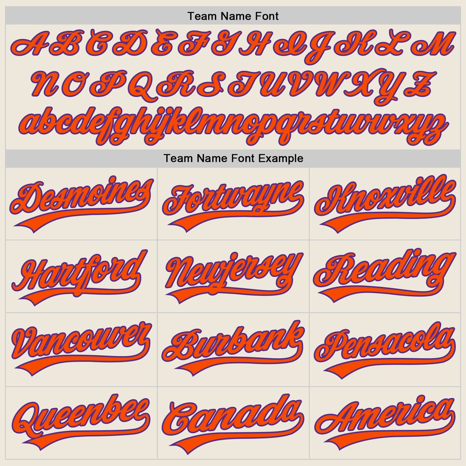 Custom Cream Orange-Purple Authentic Baseball Jersey