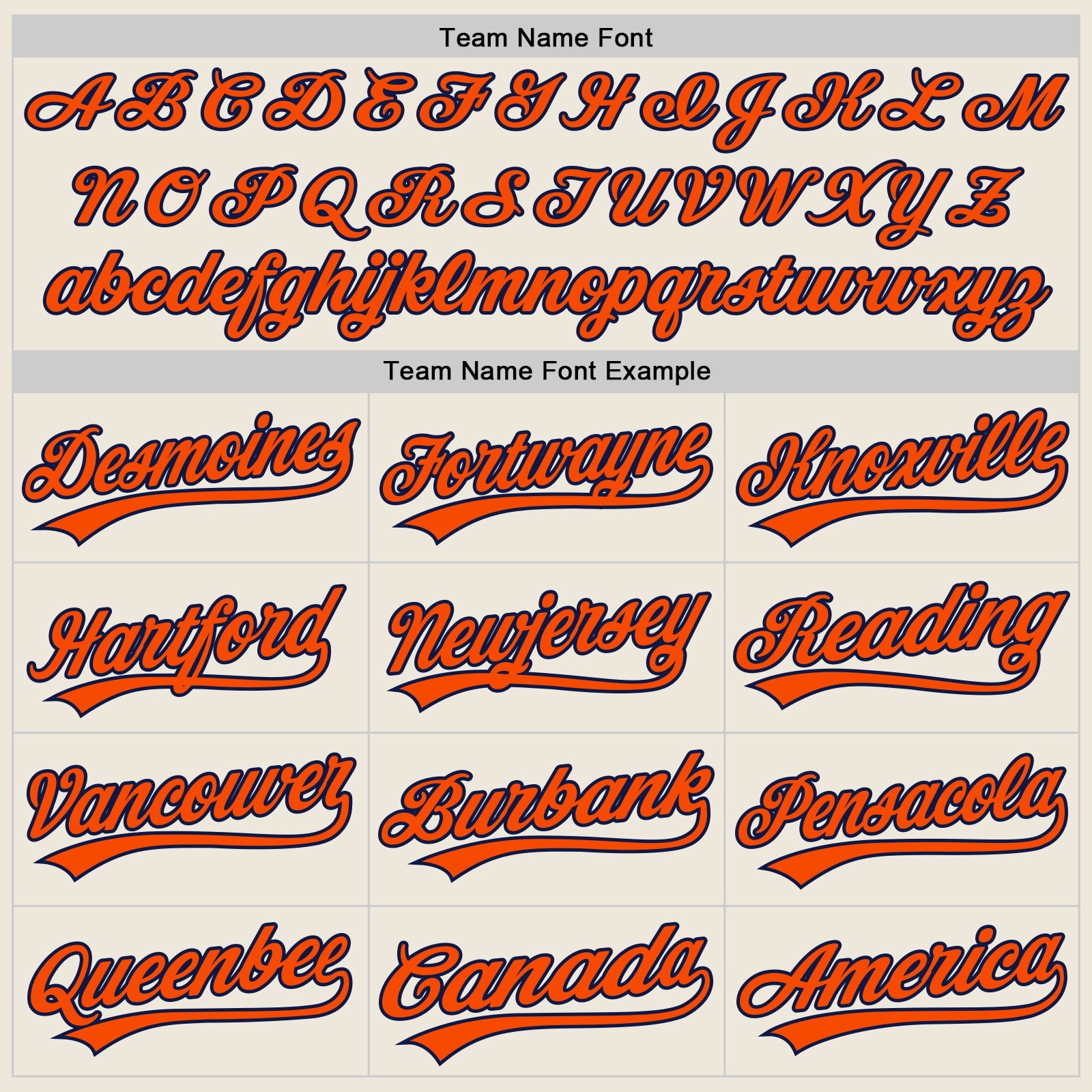 Custom Cream Orange-Navy Authentic Baseball Jersey