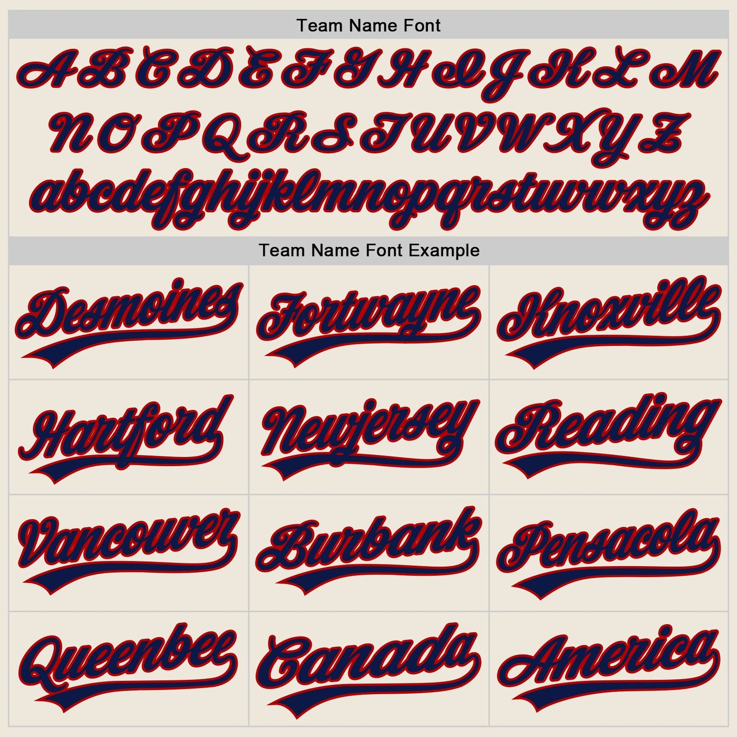 Custom Cream Navy-Red Authentic Baseball Jersey