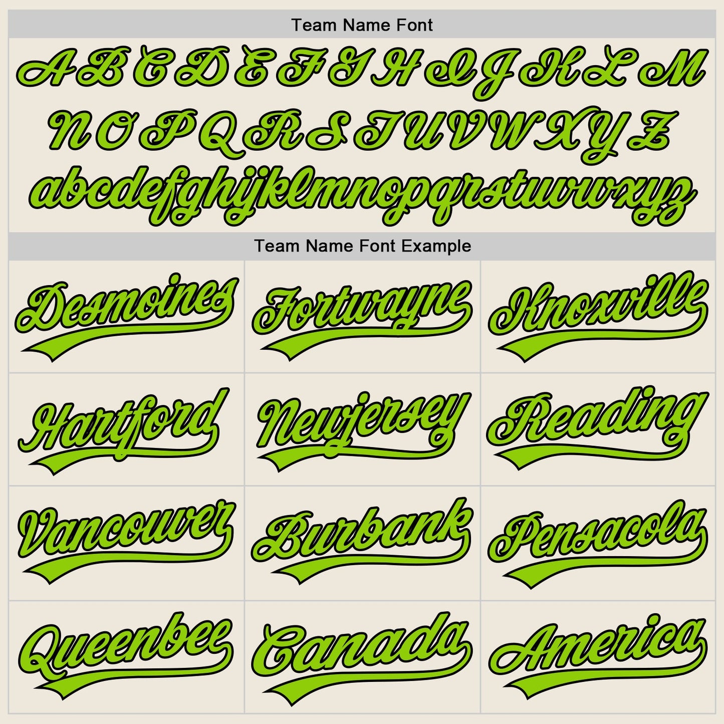 Custom Cream Neon Green-Black Authentic Baseball Jersey