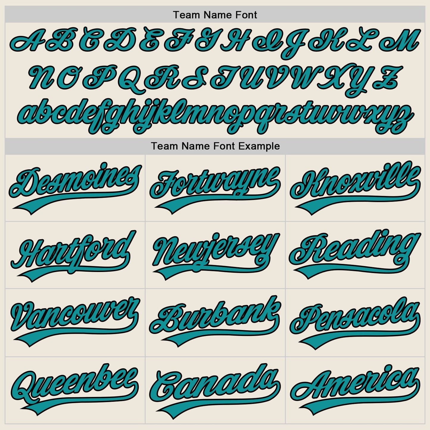 Custom Cream Teal-Black Authentic Baseball Jersey