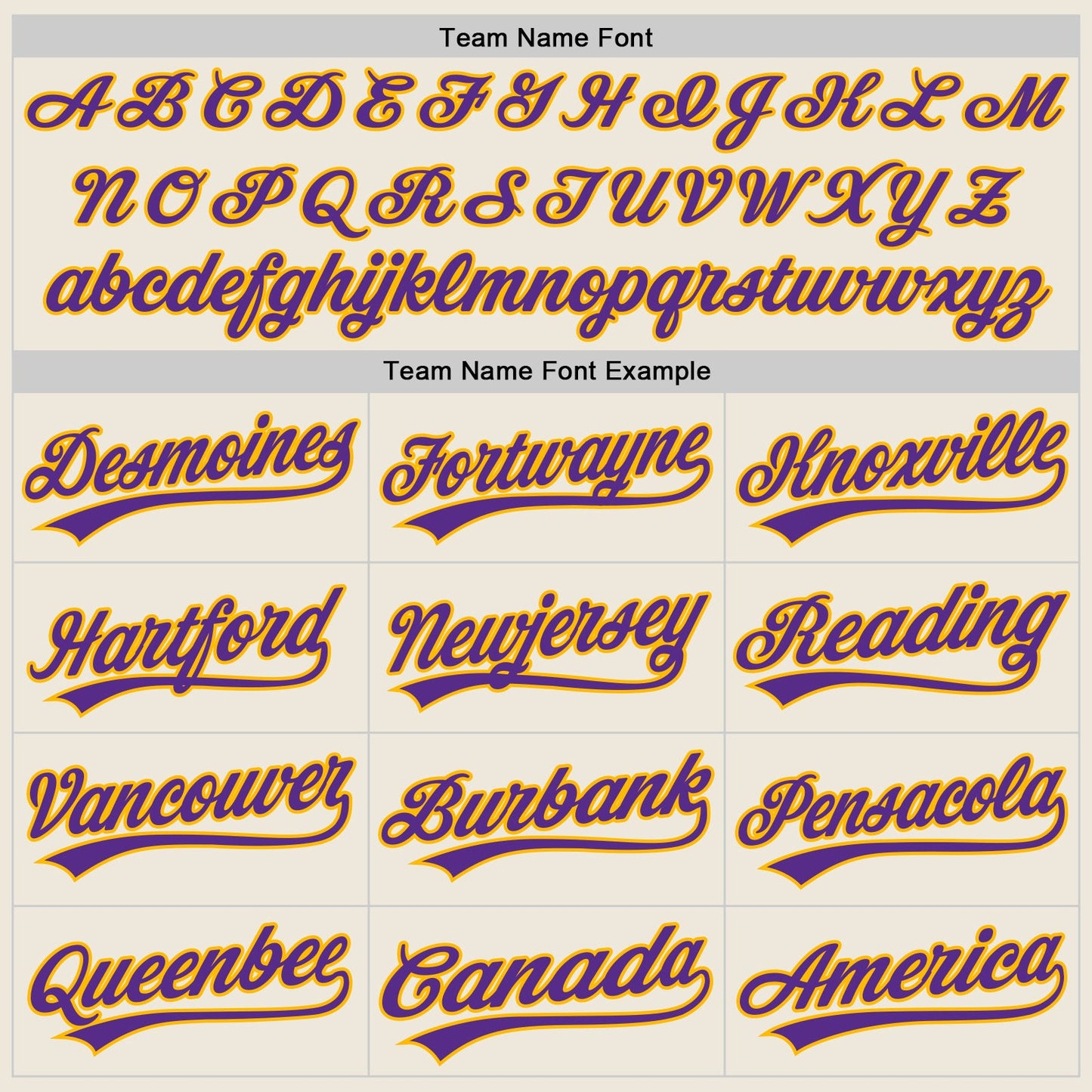 Custom Cream Purple-Gold Authentic Baseball Jersey