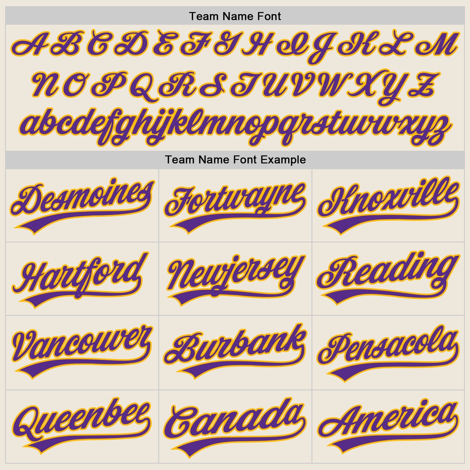 Custom Cream Purple-Gold Authentic Baseball Jersey