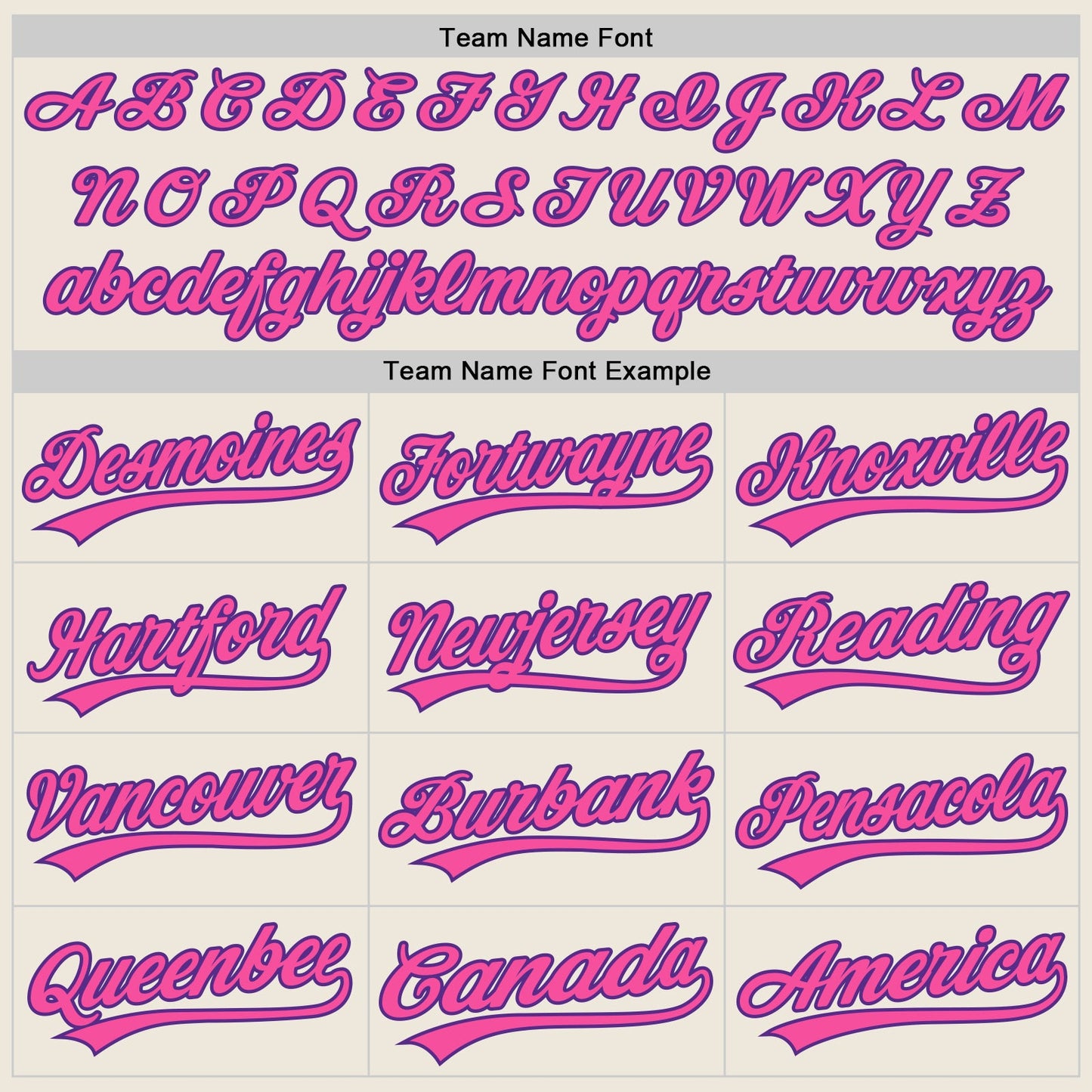 Custom Cream Pink-Purple Authentic Baseball Jersey