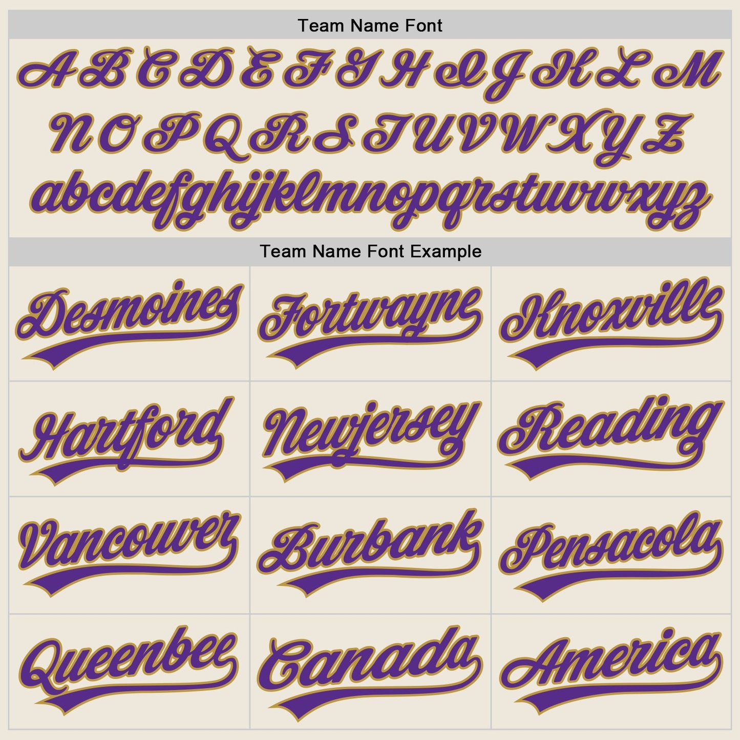 Custom Cream Purple-Old Gold Authentic Baseball Jersey