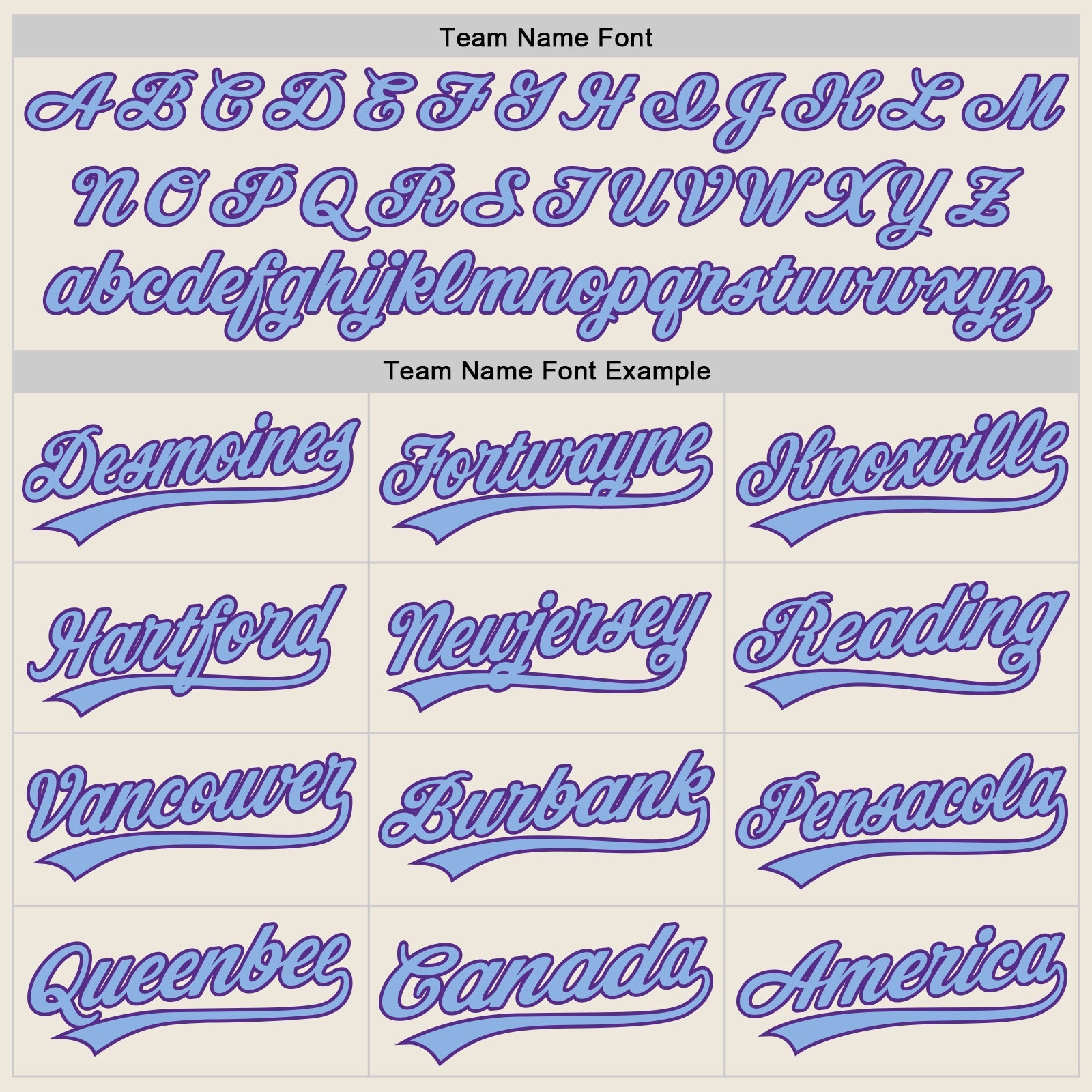Custom Cream Light Blue-Purple Authentic Baseball Jersey