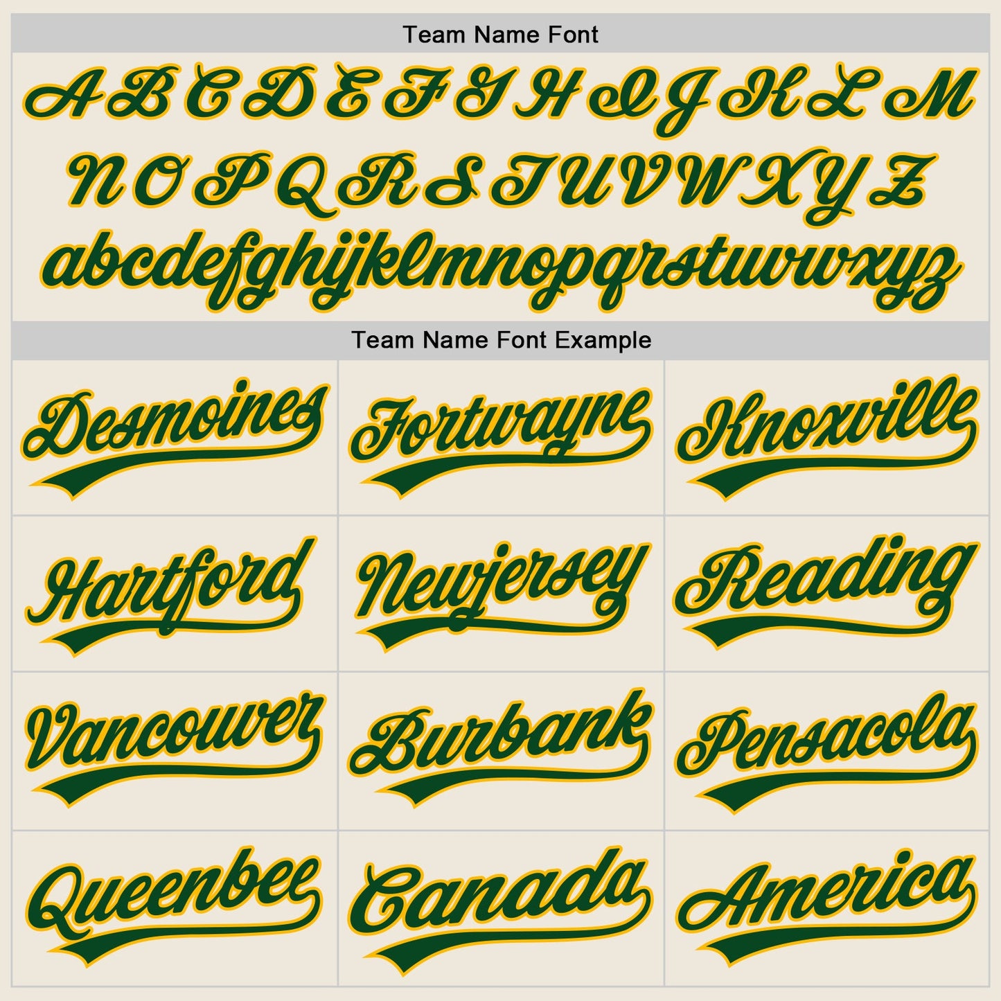 Custom Cream Green-Gold Authentic Baseball Jersey