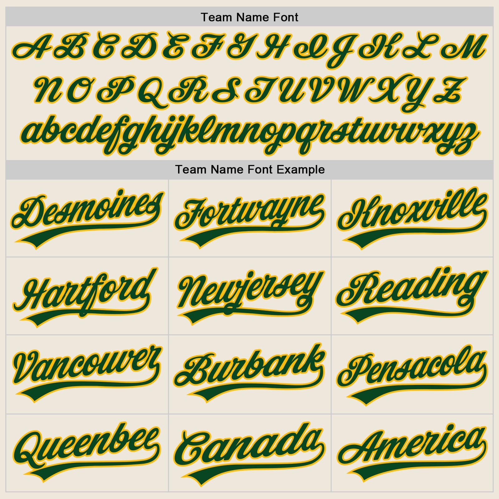 Custom Cream Green-Gold Authentic Baseball Jersey