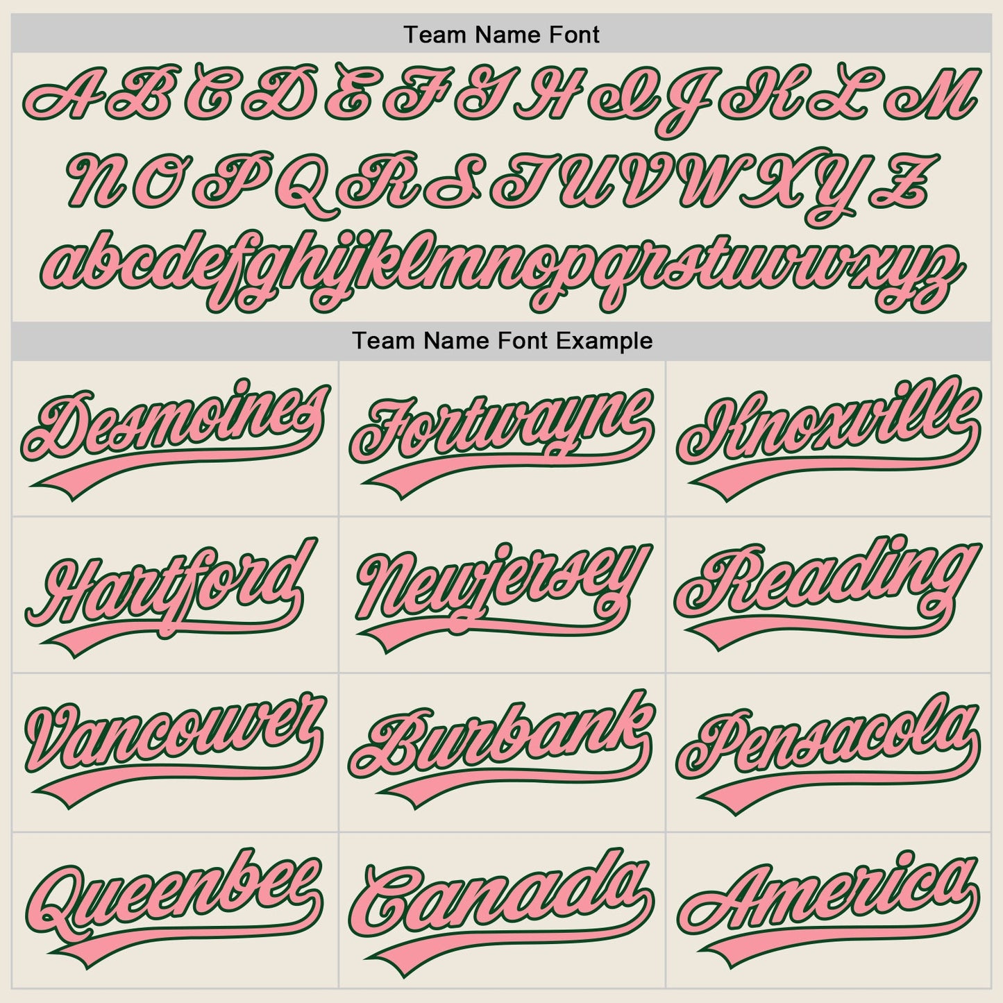 Custom Cream Medium Pink-Green Authentic Baseball Jersey
