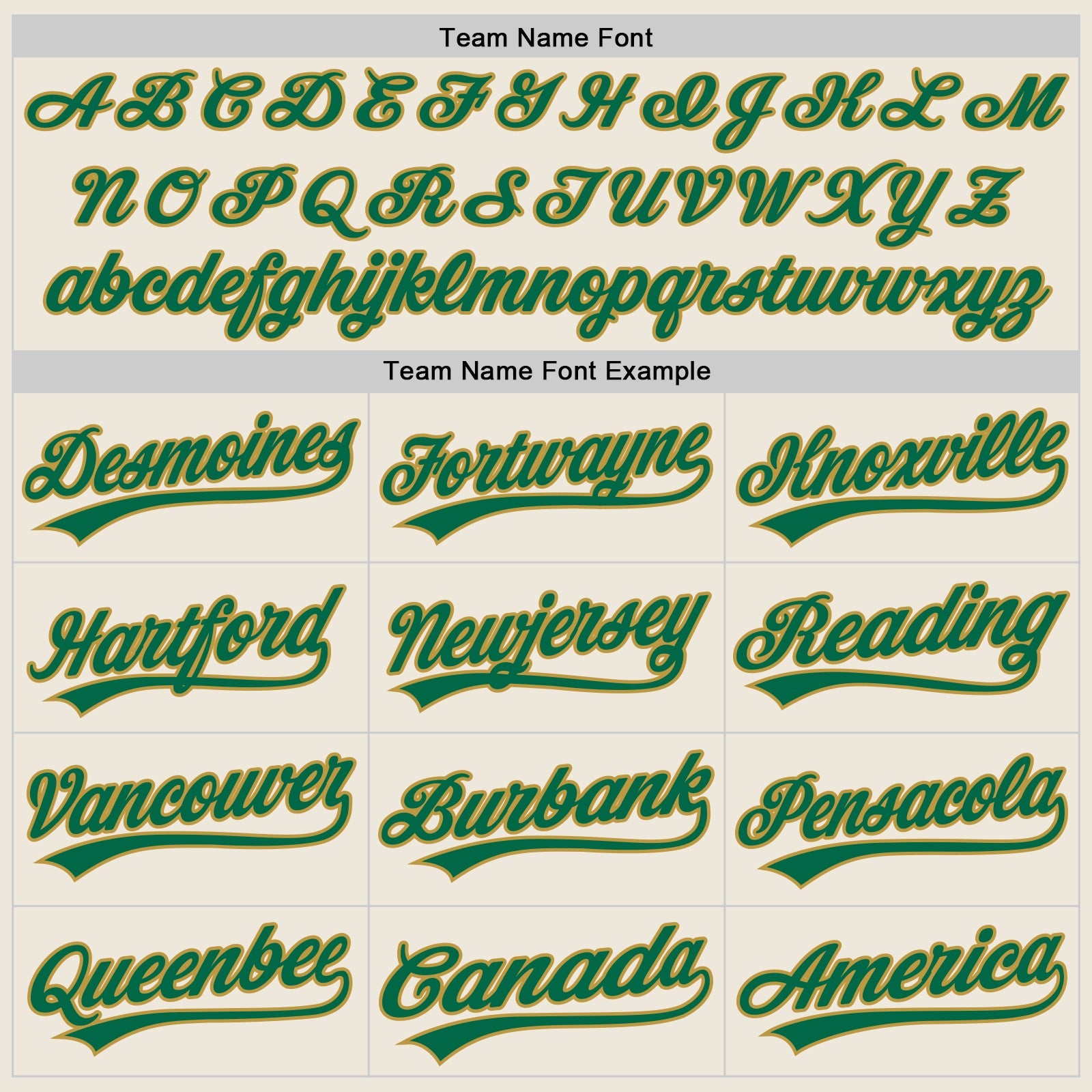 Custom Cream Kelly Green-Old Gold Authentic Baseball Jersey