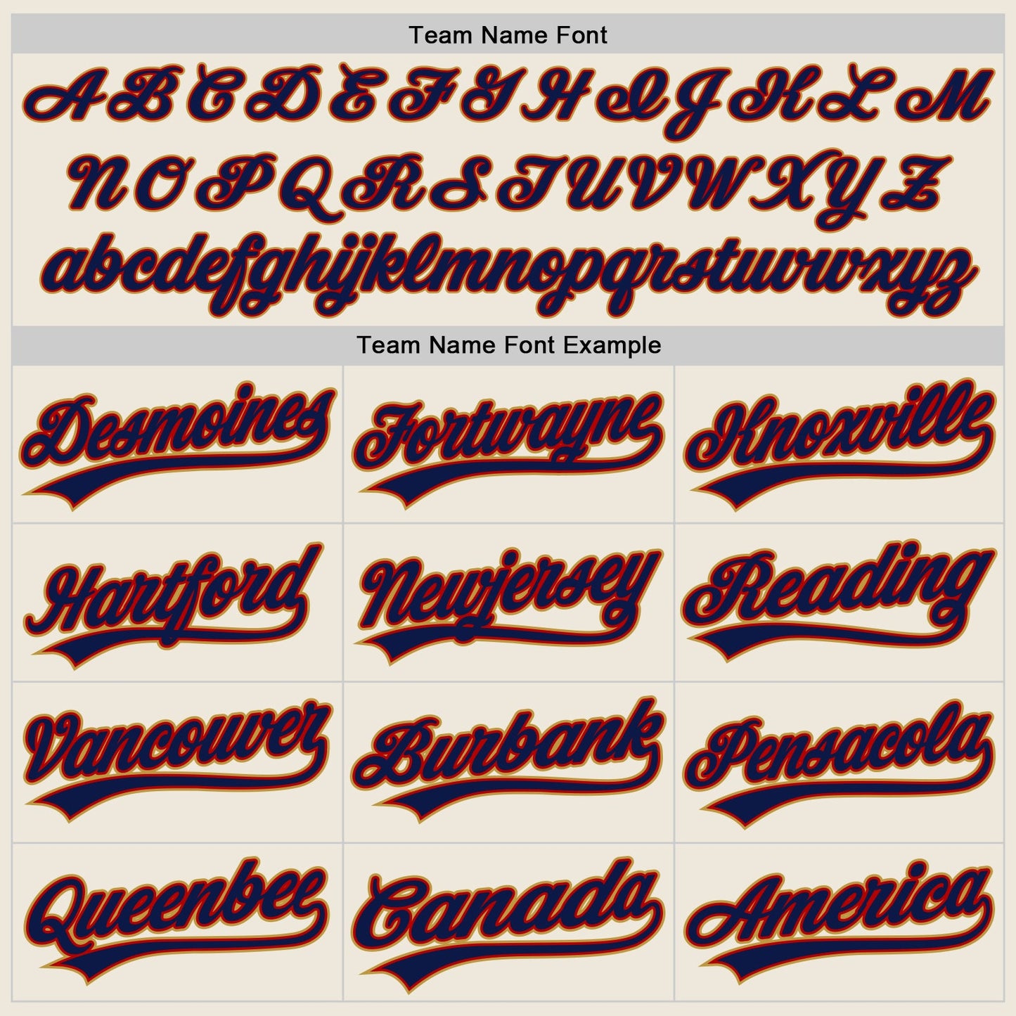 Custom Cream Navy Red-Old Gold Authentic Baseball Jersey