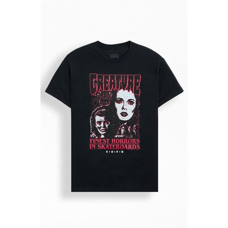 Creature Men's Prequel Heavyweight T-Shirt - Multicolor Hoodie, Sweatshirt | WearSparks.com