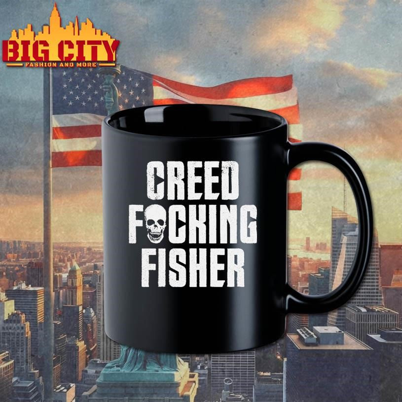 Creed Fisher Creed Fucking Fisher Skull Shirt