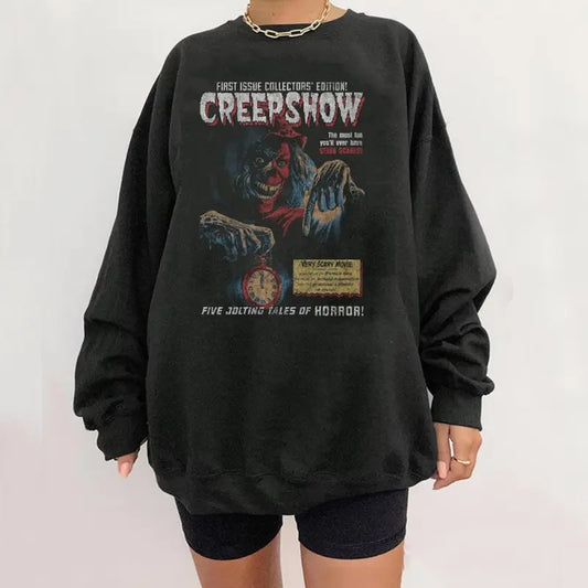 Creepshow, stephen king, george romero Sweatshirt, Halloween movies shirt Sweaters Womenswear Hoodie | WearSparks.com