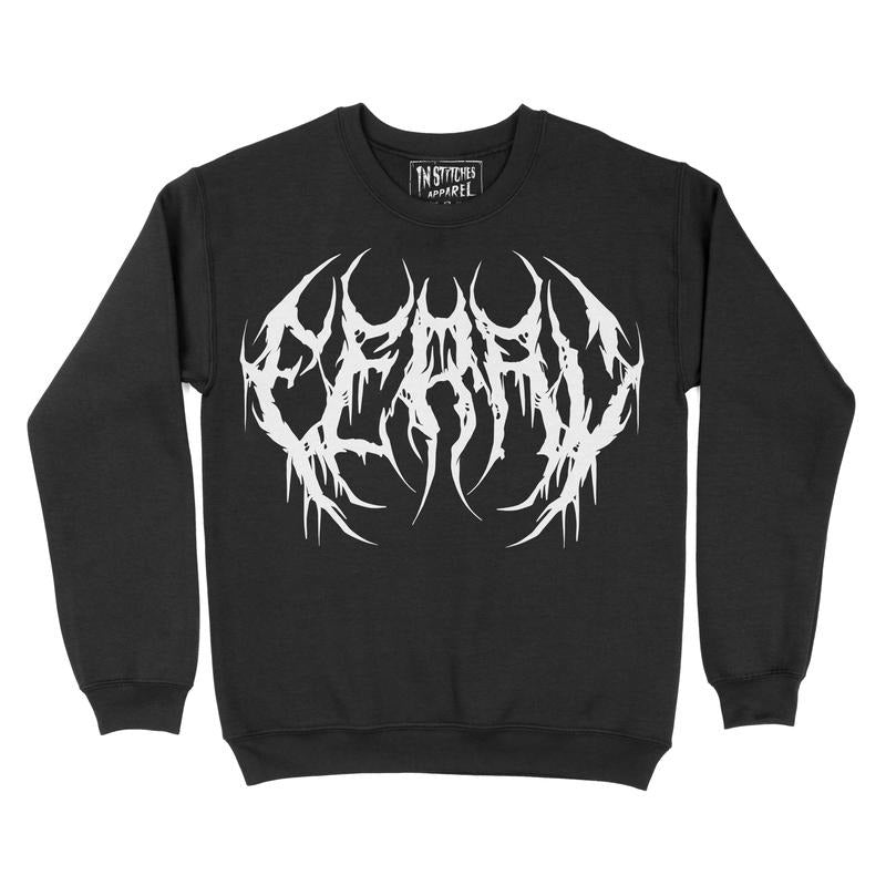 Crewneck Sweatshirt - Feral Metal Font T-Shirts, Hoodie | WearSparks.com