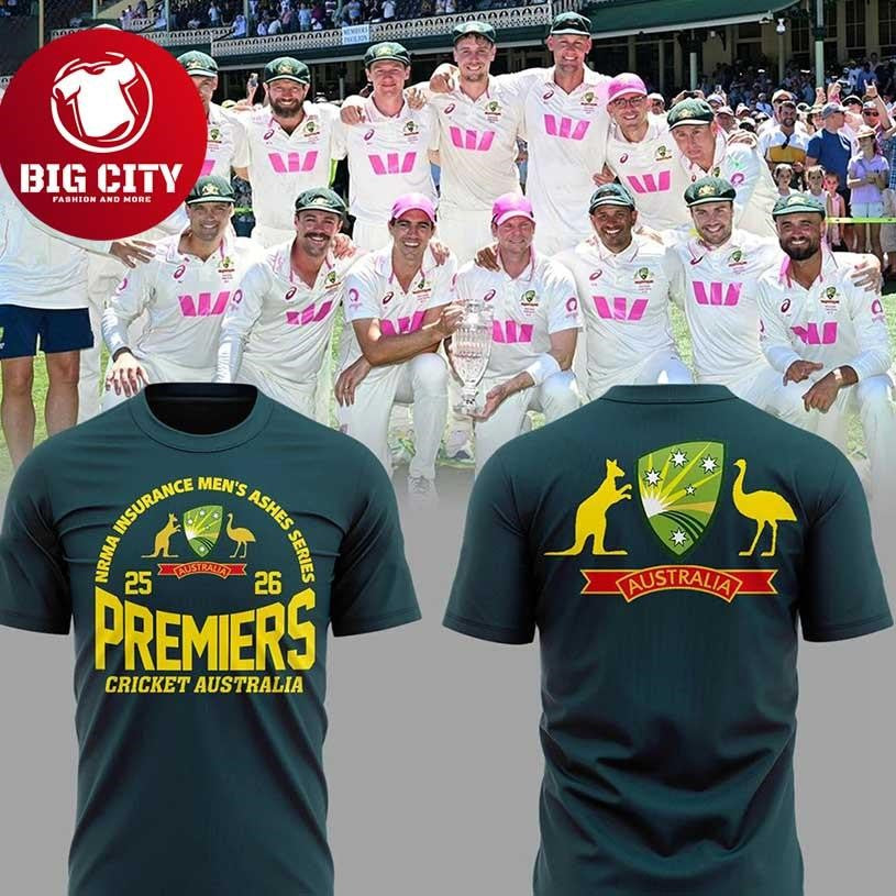 Cricket Australia Men Ashes Premiers Two Sided Shirt