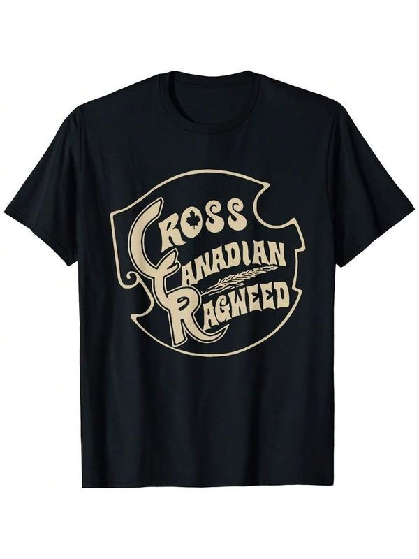 Cross Canadian Ragweed Unisex T-Shirt, Black, Small, Short Sleeve, Classic Fit, Modern Classic Hoodie, Sweatshirt