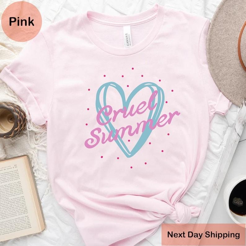 Cruel Summer Shirt, Album Inspired T-Shirt, Concert Shirt, Music Lover Shirt, Music Tour Shirt, Gift For Fans, Fan Merch...