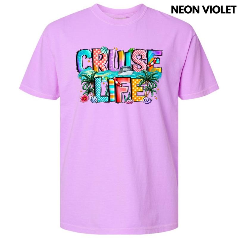 Cruise Life Scene Comfort Colors T-Shirt 'NLB' Hoodie, Sweatshirt | WearSparks.com